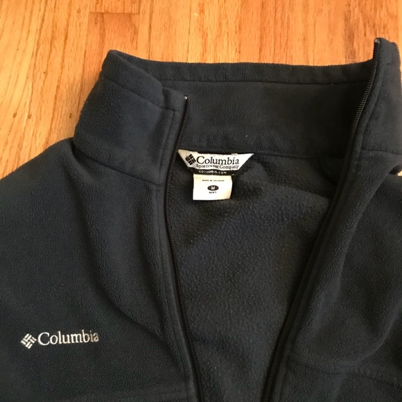 Men’s Columbia Zip-up Fleece - Picture 2 of 3